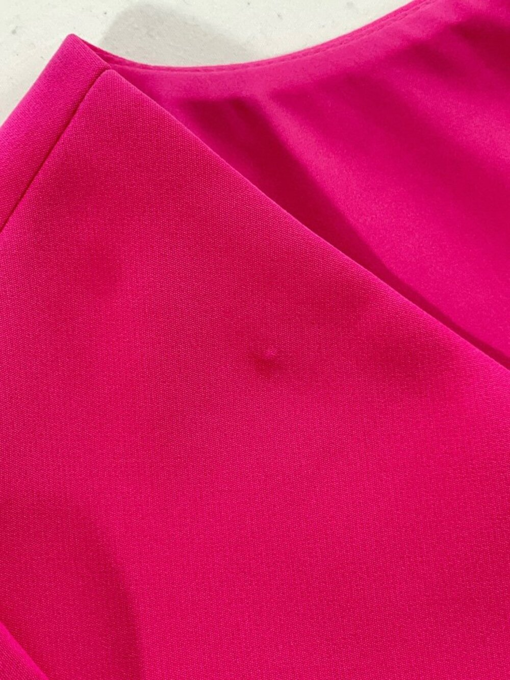 Milly Atalie Cady Dress Pink Short Sleeve Back Zipper Size 2 LIST$365 DEFECT/NEW - Picture 7 of 12